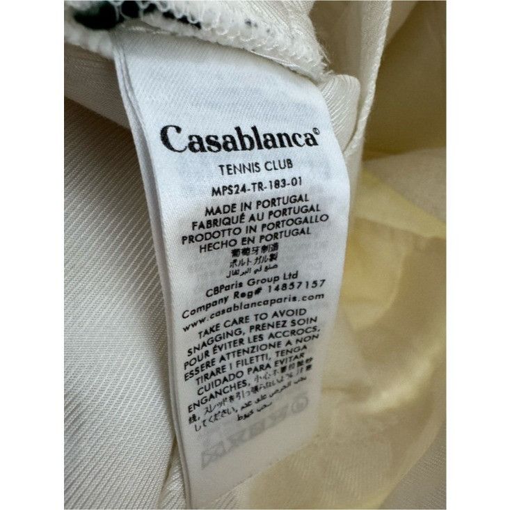 Casablanca Casablanca Piped Wool Blend Tennis Trousers Off-White Men’s Size US 32 / EU 48 - 6 Thumbnail