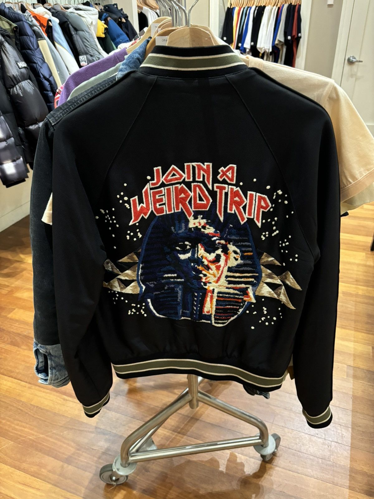 Balenciaga Balenciaga ‘Join a Weird Trip’ Bomber Jacket Size US S / EU 44-46 / 1 - 2 Thumbnail