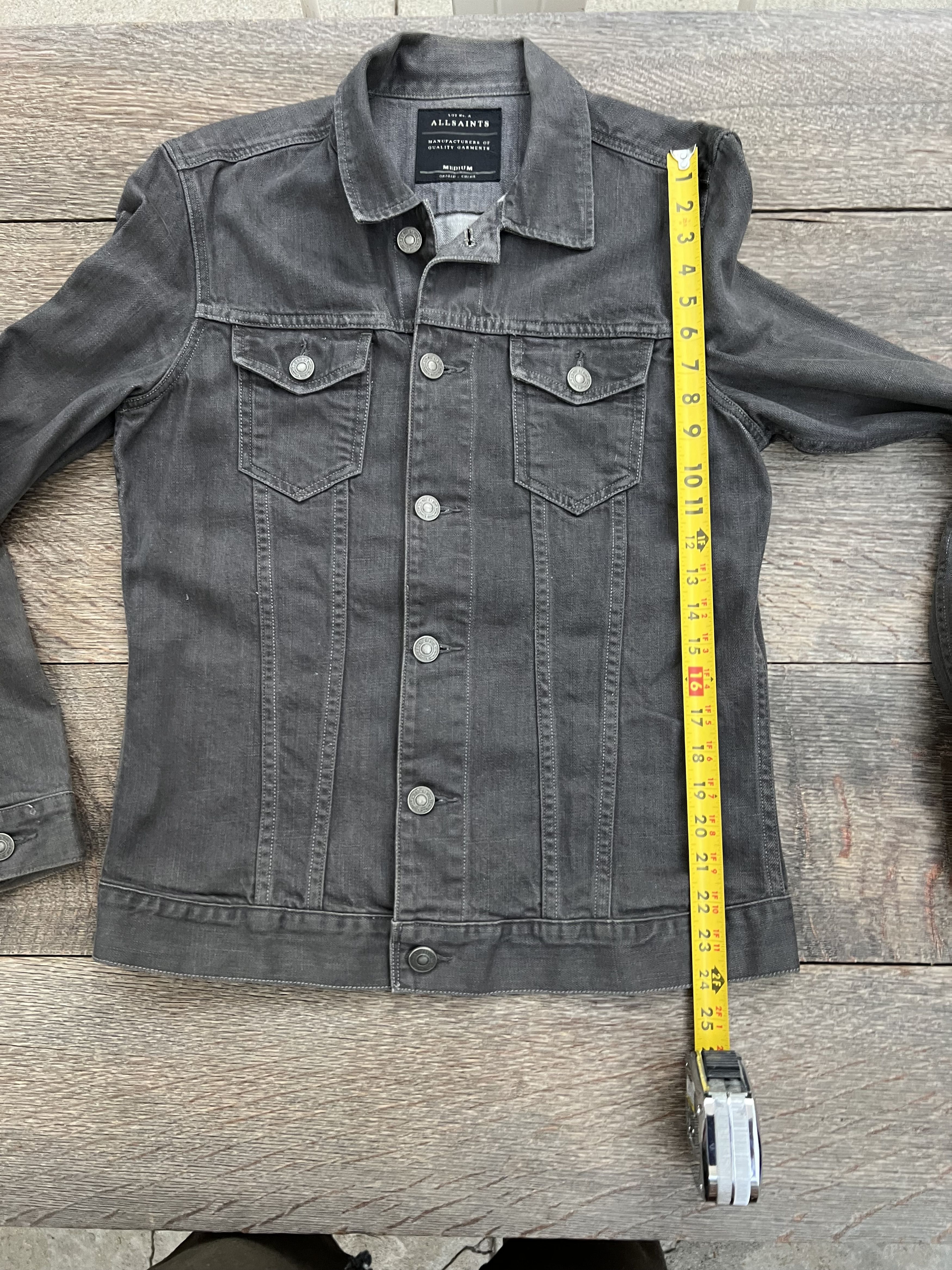 Allsaints Denim Jacket Size US M / EU 48-50 / 2 - 4 Thumbnail
