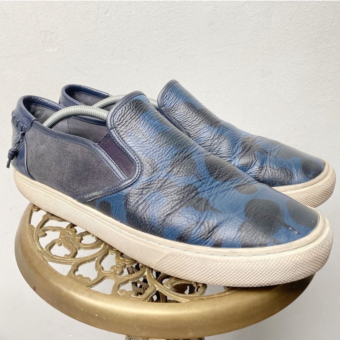 Coach Coach Leather Camo Slip On Sneakers 11.5 wide Size US 11.5 / EU 44-45 - 1 Thumbnail