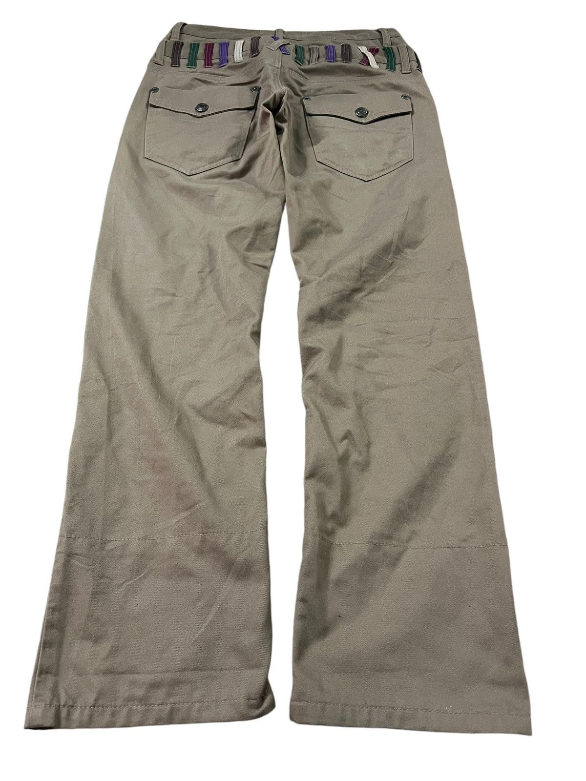 If Six Was Nine × Japanese Brand × Le Grande Bleu (L.G.B.) 💥Double Waist💥Antfui Nice Design Pants Size US 28 / EU 44 - 2 Thumbnail