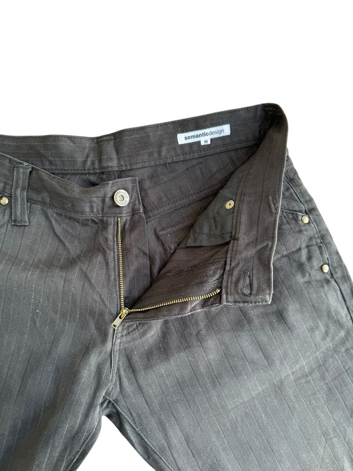 semanticdesign Vintage Semantic Design Flare Pants Size US 30 / EU 46 - 11 Thumbnail