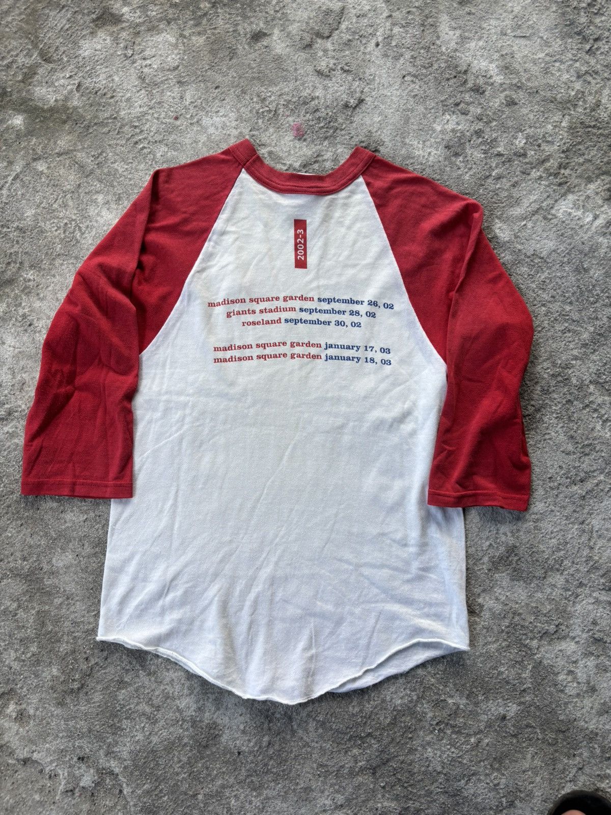 The Rolling Stones Vintage The Rolling Stones New York City Raglan Shirt Size US S / EU 44-46 / 1 - 2 Thumbnail