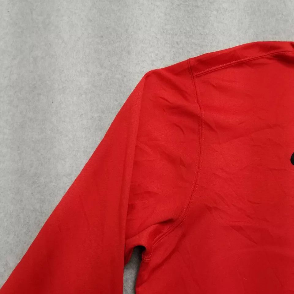 Nike Nike Sweatshirt Mens XL Red Long Sleeve Zip Dri Fit Pullover Size US XL / EU 56 / 4 - 15 Thumbnail