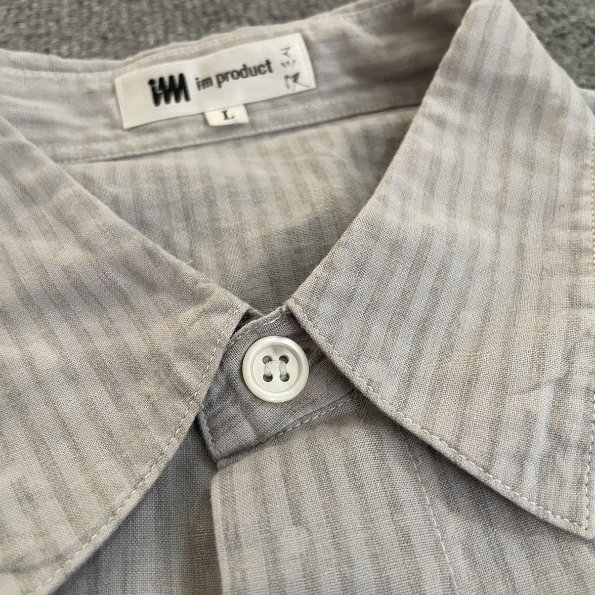 Issey Miyake Issey Miyake IM Product Button Up Shirt Workwear Size US XL / EU 56 / 4 - 4 Thumbnail