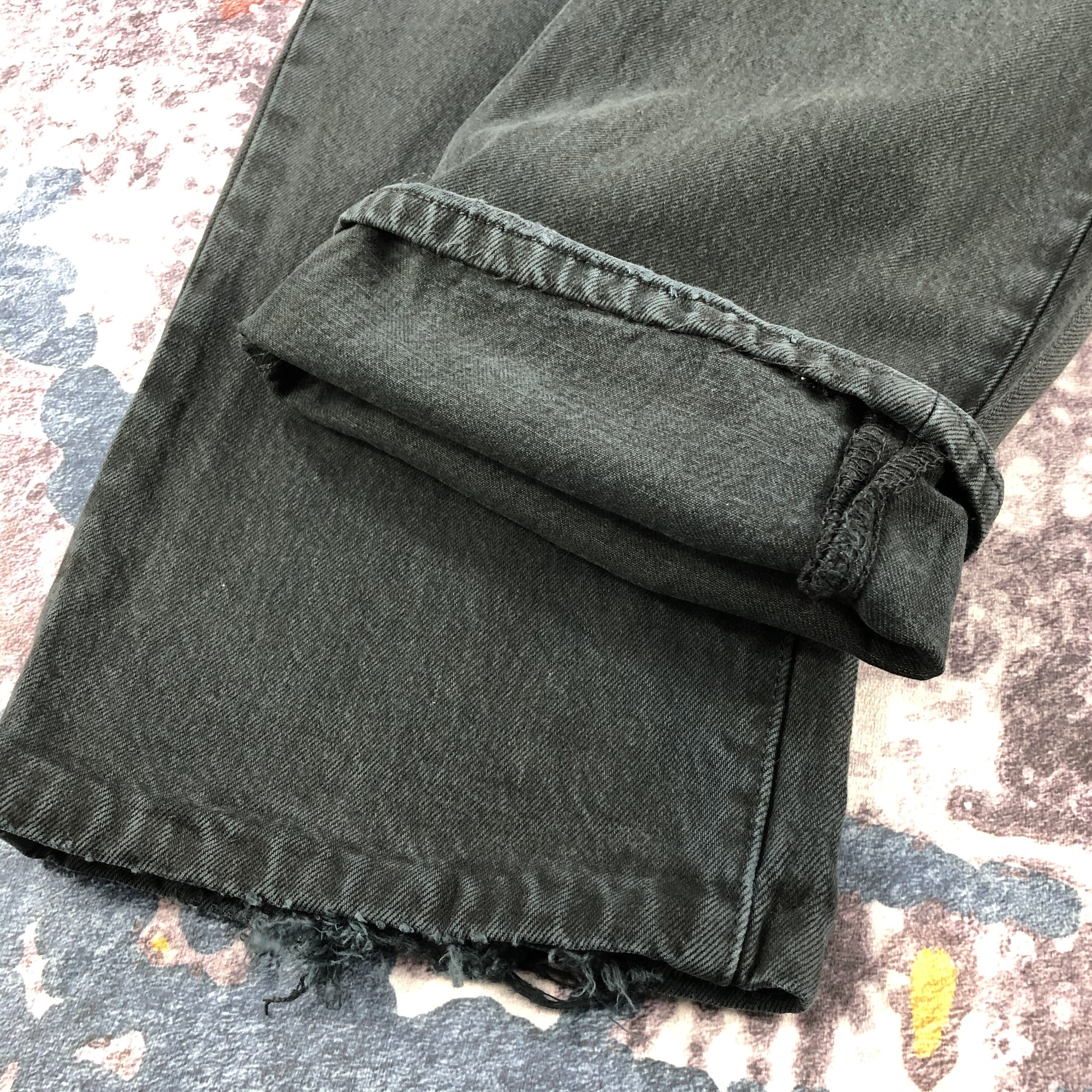Levi's Vintage Distress Levis 501 Jeans-JM2095 Size US 35 - 8 Thumbnail