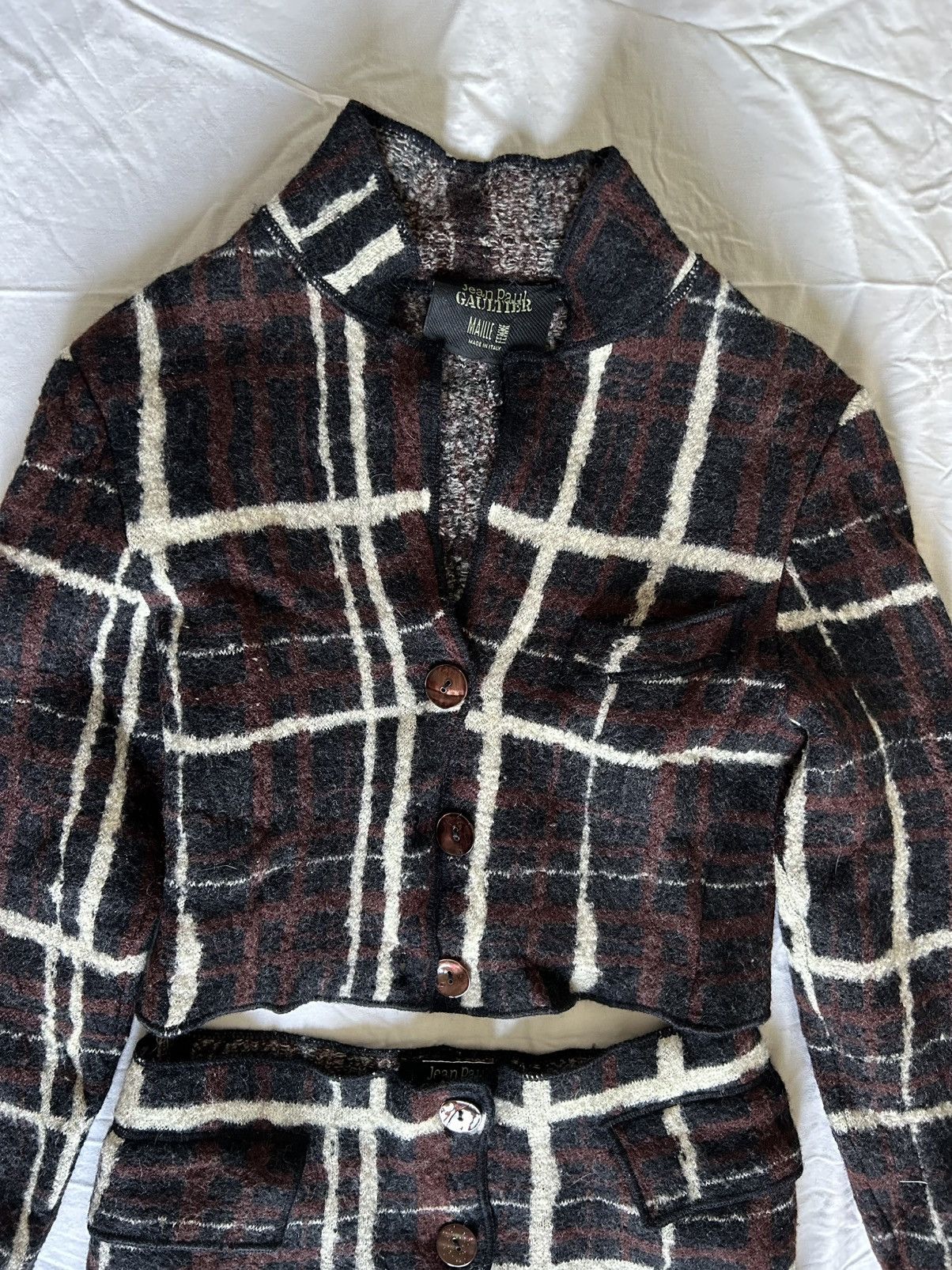 Jean Paul Gaultier Jean Paul Gaultier Vintage Set - Cardigan + Top Rare Size XS / US 0-2 / IT 36-38 - 2 Thumbnail