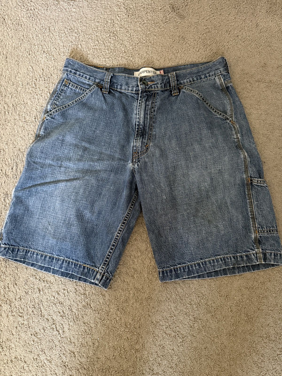 Levi's Vintage Clothing × Vintage Carpenter Levi’s Jorts Size US 34 / EU 50 - 1 Thumbnail
