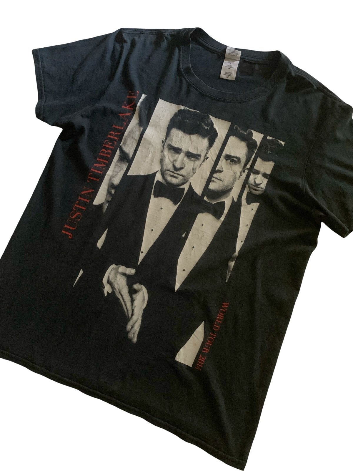 Japanese Brand Vintage Y2k Justin Timberlake World Tour Shirt Size US M / EU 48-50 / 2 - 5 Thumbnail