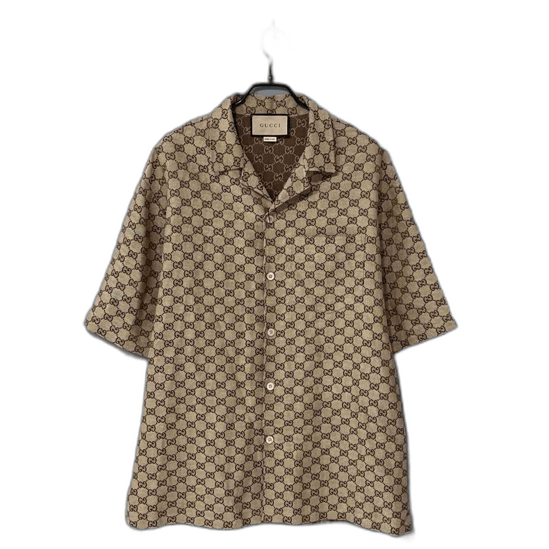 Gucci Gucci Short Sleeve Printed Shirt-yf Size US L / EU 52-54 / 3 - 1 Thumbnail