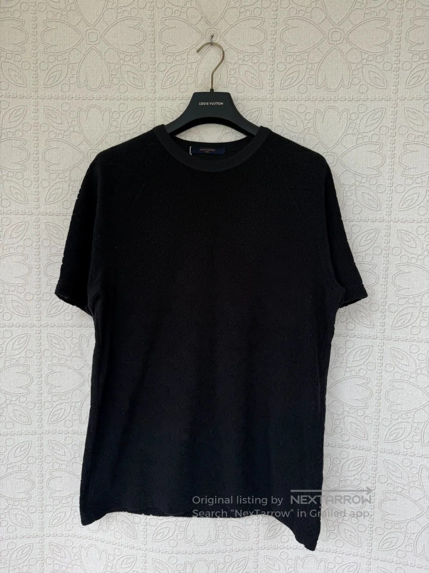 Louis Vuitton louis vuitton black printed short sleeve t. Size US L / EU 52-54 / 3 - 1 Thumbnail