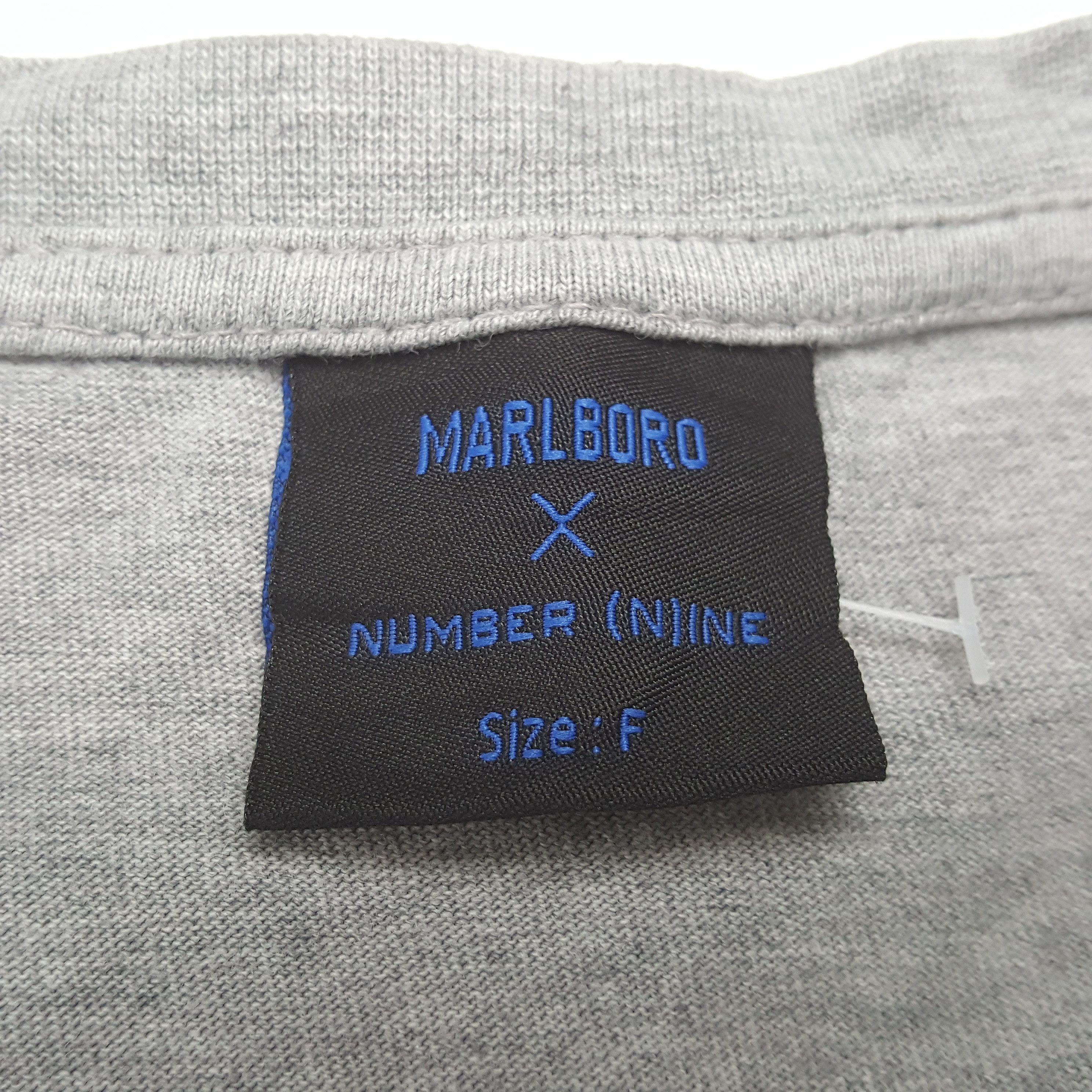 Marlboro × Number (N)ine × Vintage Vintage MARLBORO x NUMBER (N)INE Japan Brand T-shirt C285N51 Size US M / EU 48-50 / 2 - 5 Thumbnail