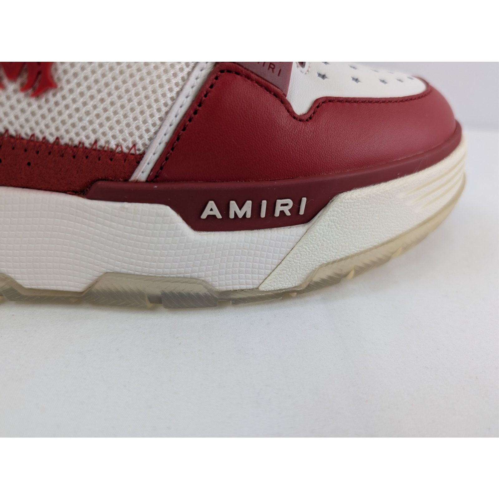 Amiri o1rshd1 MA-1 Sneakers in Alabaster Red Size US 11 / EU 44 - 5 Thumbnail