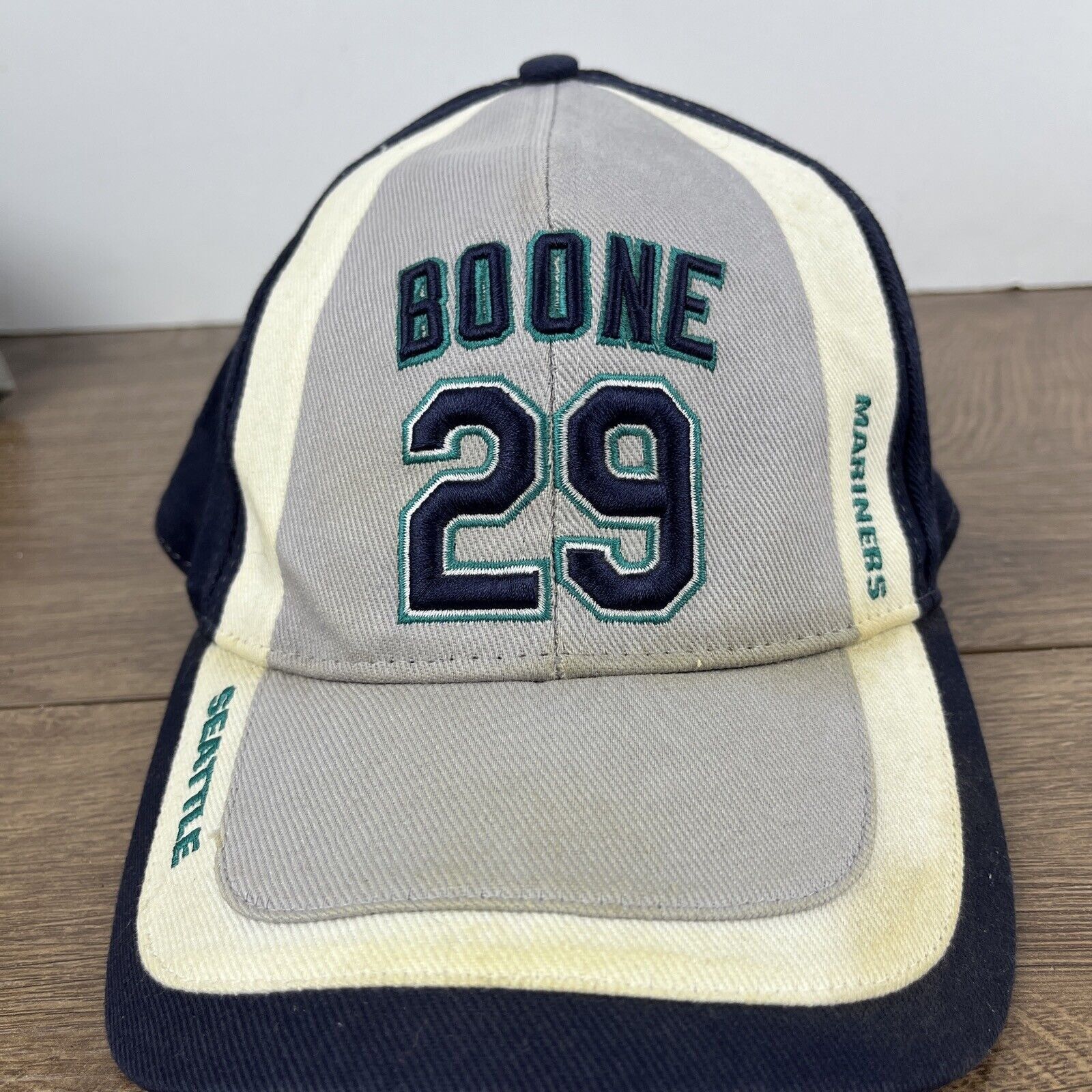 Other Seattle Mariners Hat 29 Boone Gray Hat Adjustable Adult Size Size ONE SIZE - 1 Thumbnail