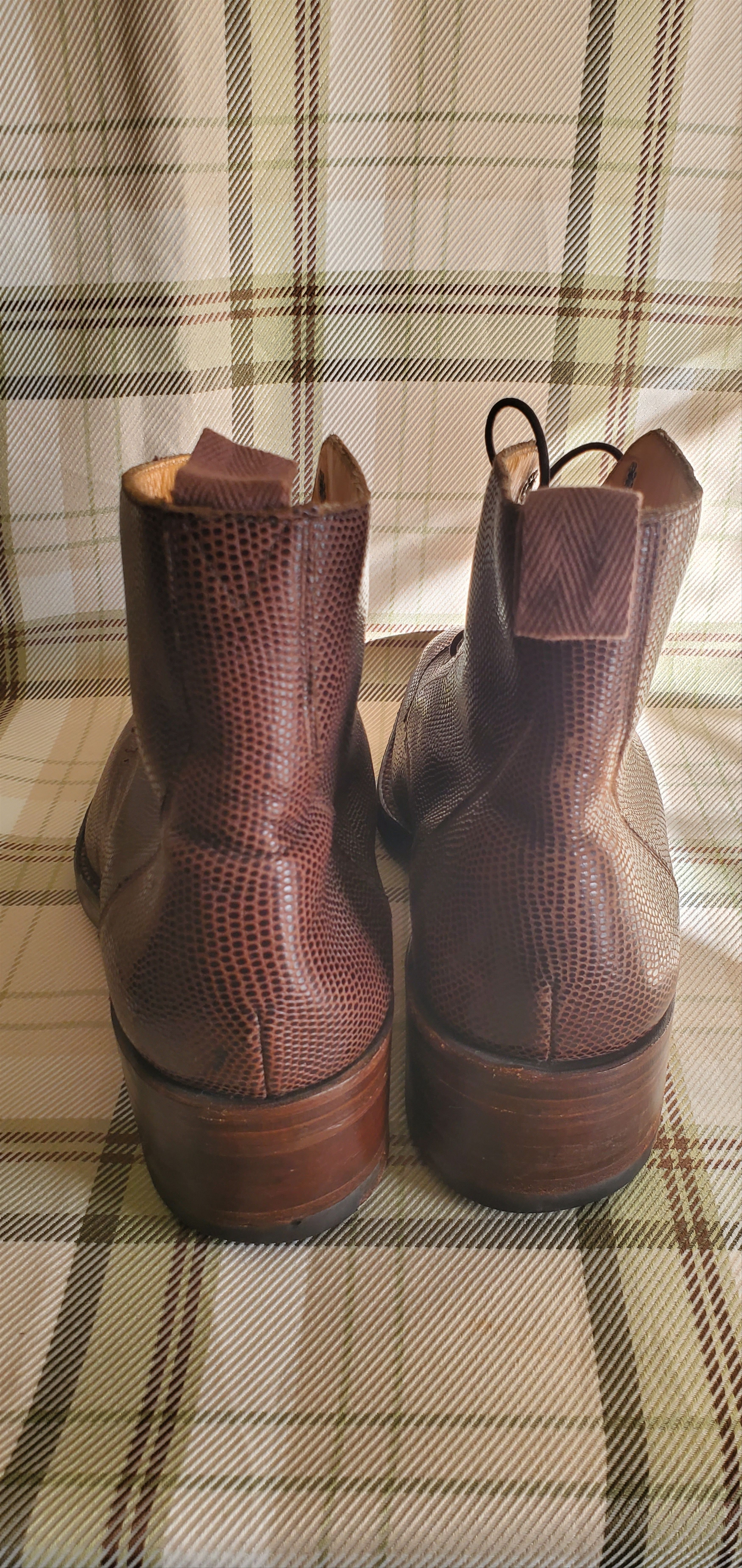 Jeffery West Jeffery West Lizard Leather Ankle Boots Size US 8 / EU 41 - 4 Thumbnail