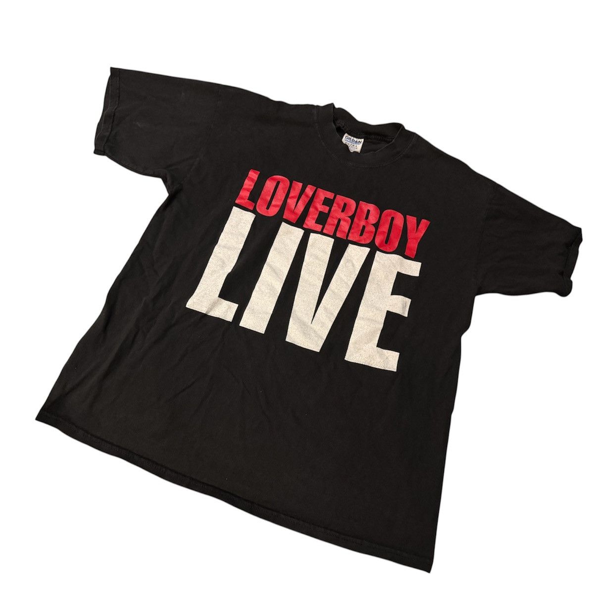 Band Tees Vintage 2000s Loverboy Live, Loud and Loose T-Shirt Size US XL / EU 56 / 4 - 1 Thumbnail