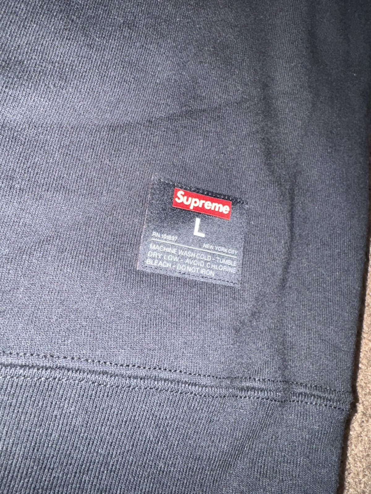 Supreme Supreme Kanji Logo Crewneck Size US L / EU 52-54 / 3 - 4 Thumbnail
