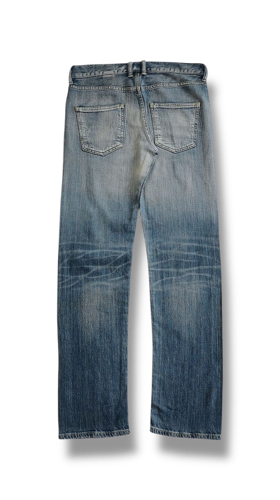 Japanese Brand THREE DOTS TURQUOISE JAPAN DISTRESSED JEANS Size US 30 / EU 46 - 4 Thumbnail