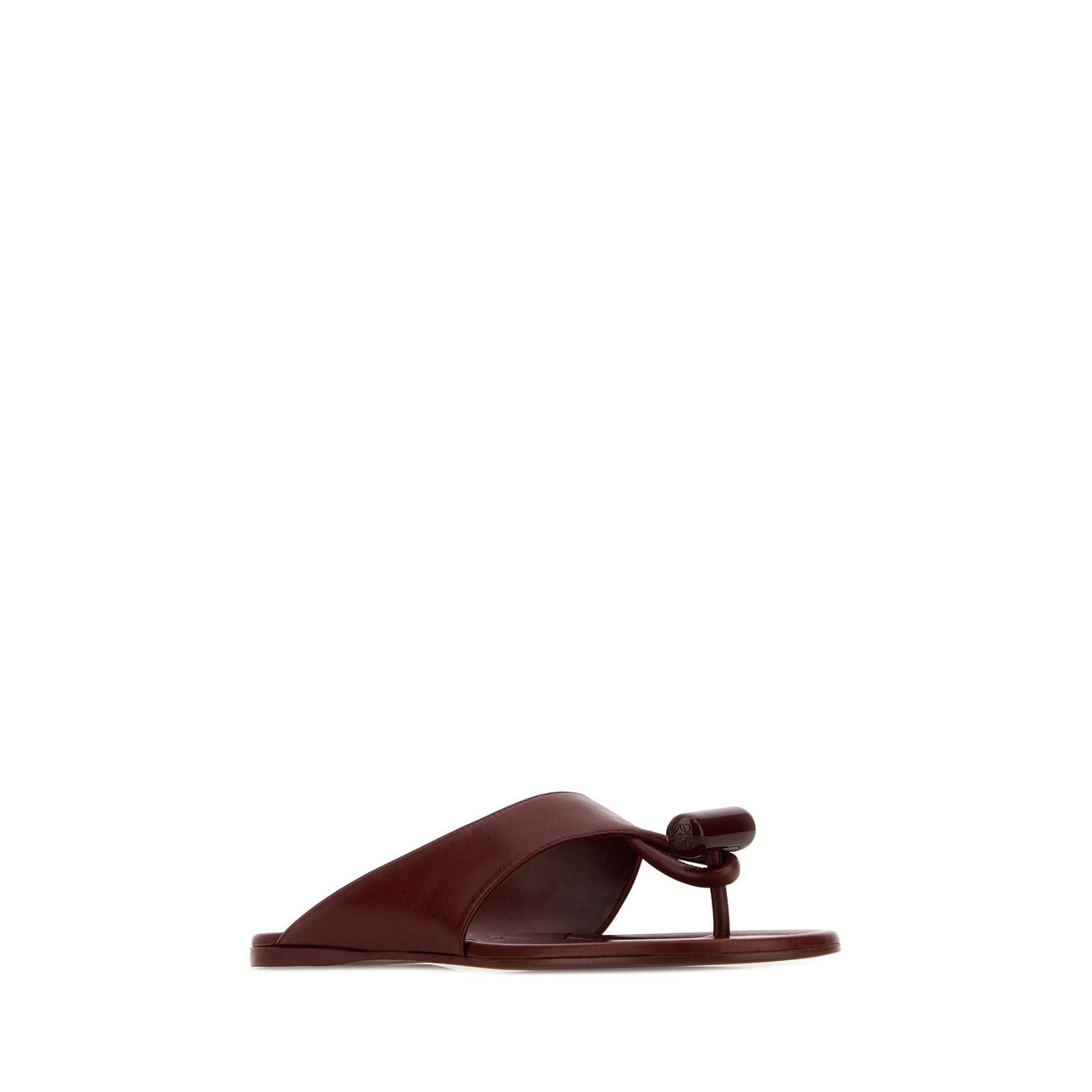 Loewe LOEWE Toggle Burnt Red Thong Sandals New & Authentic (Women' Size US 11 / IT 41 - 4 Thumbnail