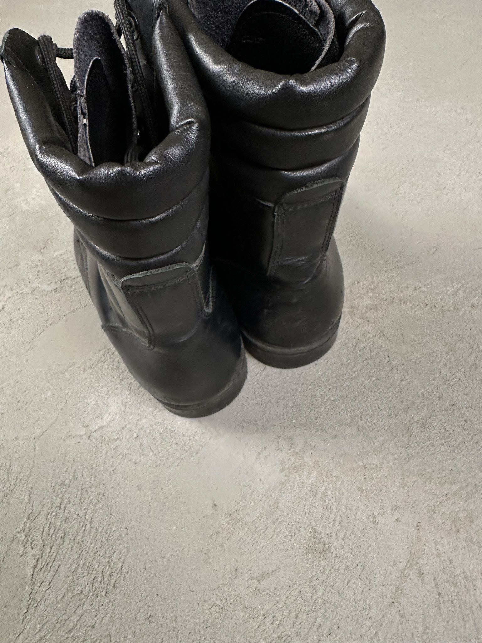 Vintage 90s Vintage Military Combat Leather Boots Size US 9 / EU 42 - 7 Thumbnail