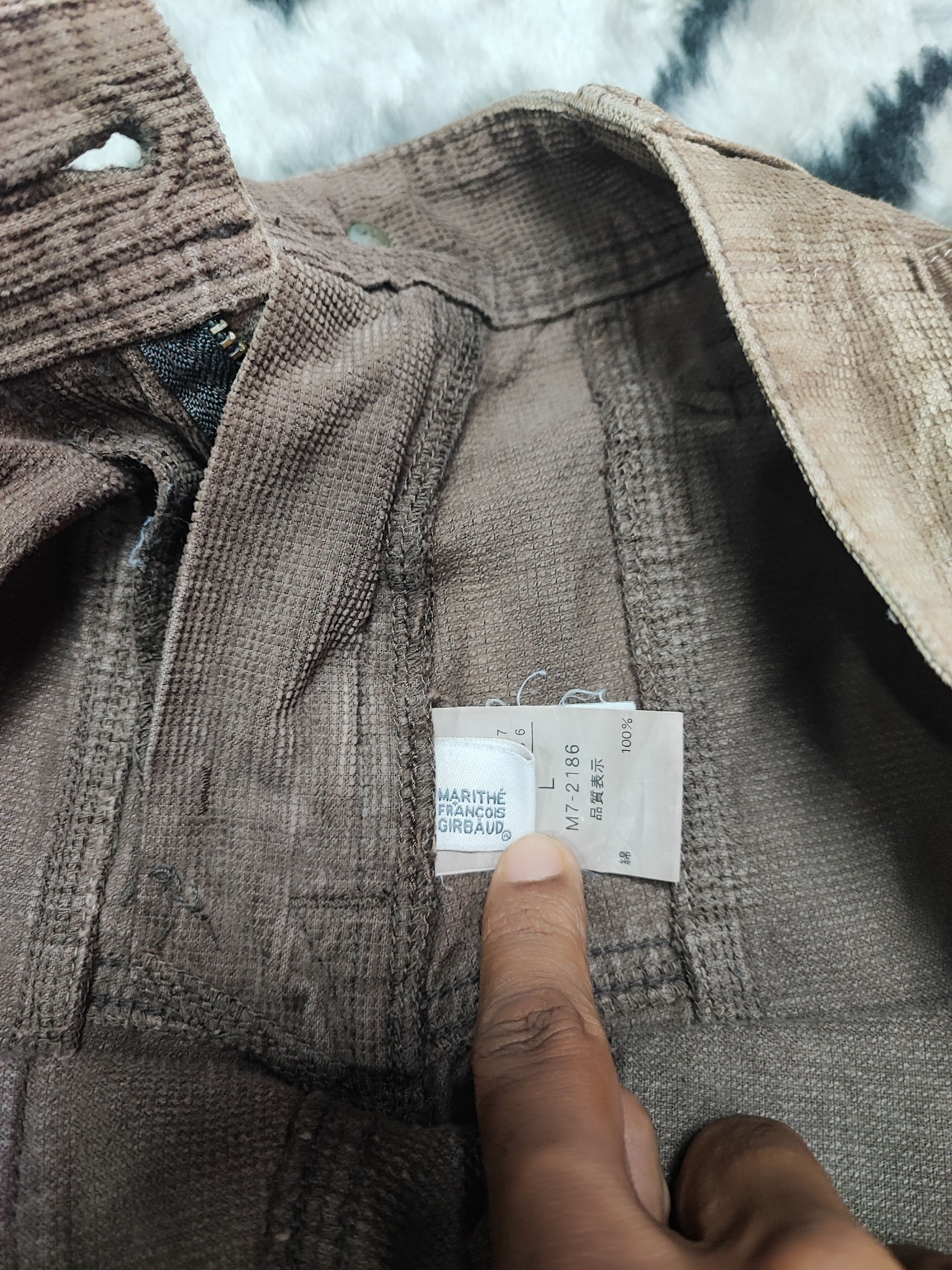 Marithe + Francois Girbaud VINTAGE Marithe Francois Girbaud Corduroy Pants Archive MFG Size US 34 / EU 50 - 17 Thumbnail