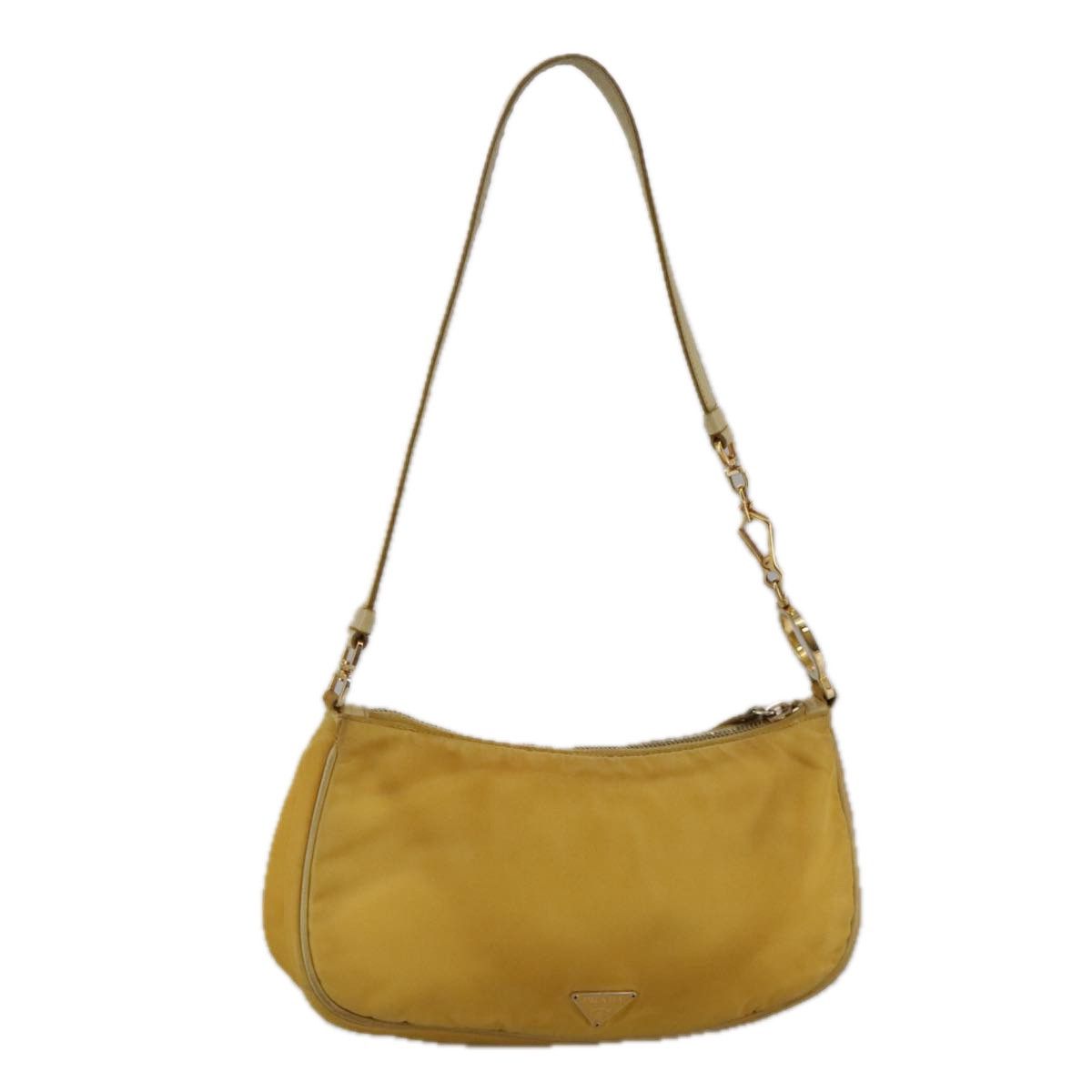 Prada Yellow Synthetic Shoulder Bag (Pre-Owned) Size ONE SIZE - 1 Thumbnail
