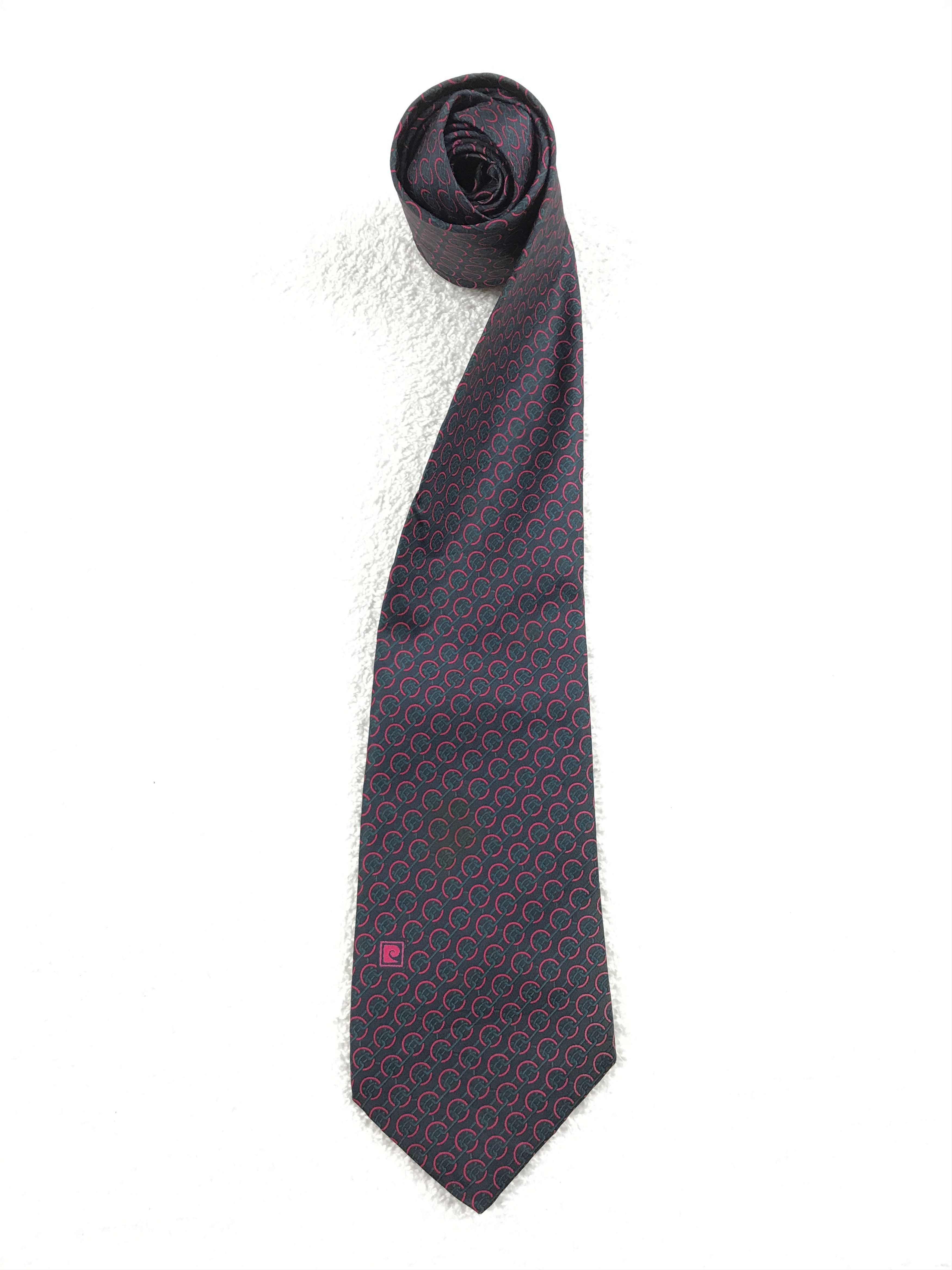 Designer × Pierre Cardin × Vintage Vintage Pierre Cardin Silk Necktie Size ONE SIZE - 2 Thumbnail