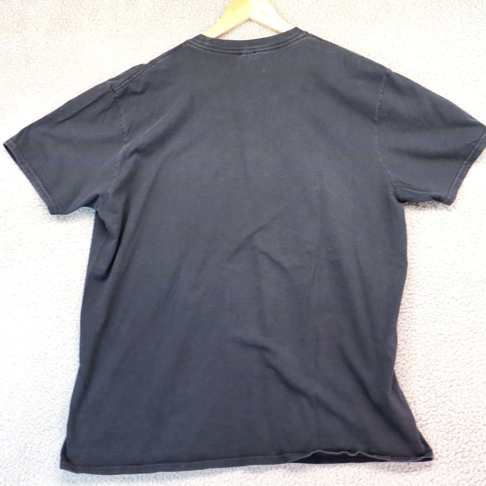 Olive Genco Olive Oil Men's Black 2XL Distressed Graphic T-Shirt Size US XXL / EU 58 / 5 - 6 Thumbnail