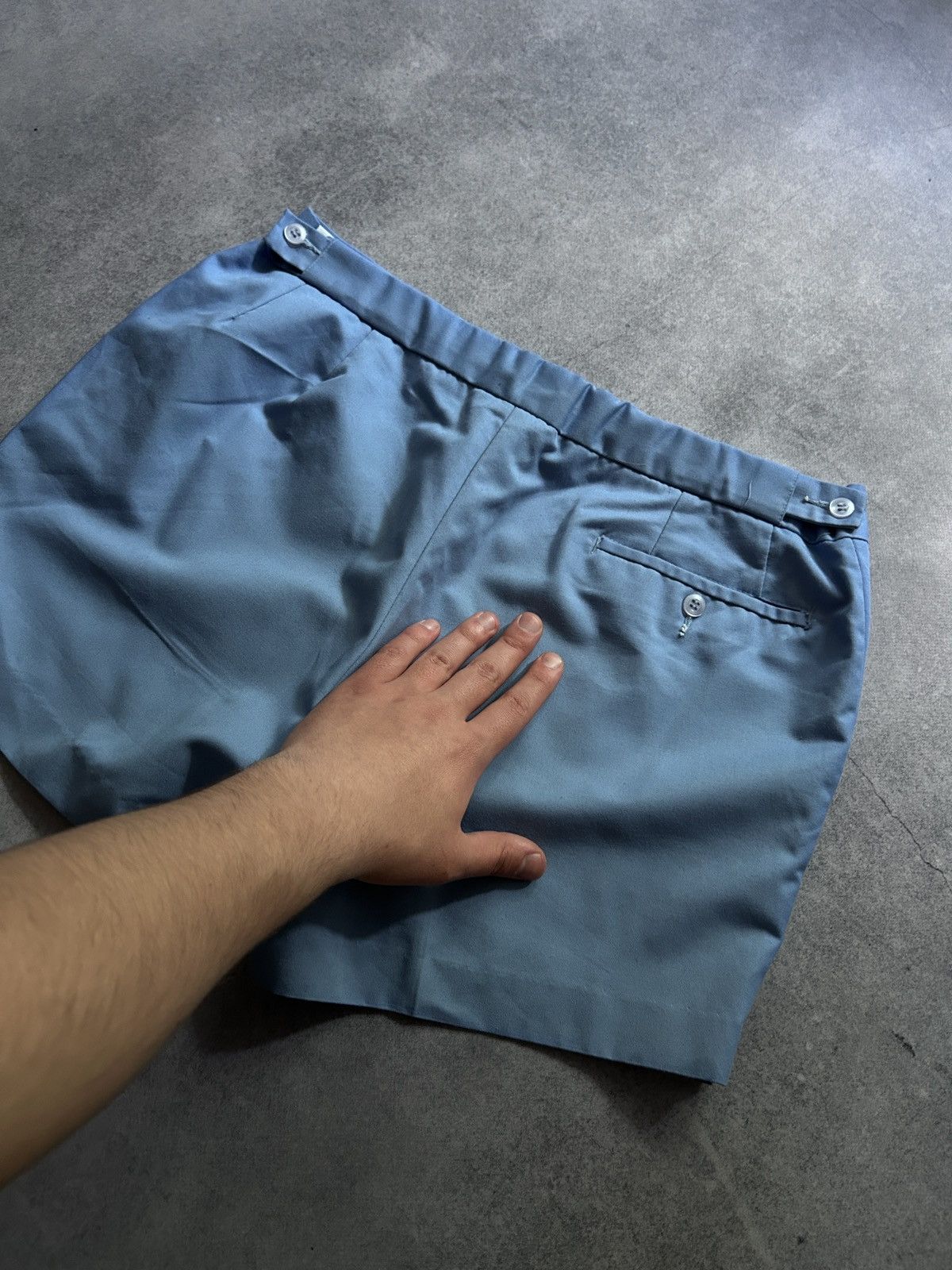 Fred Perry × Vintage Vintage Fred Perry blue tennis shorts very rare 90s casual Size US 31 - 3 Thumbnail