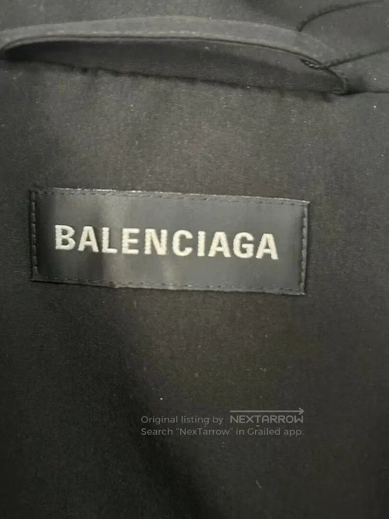 Balenciaga Balenciaga High Collar Tracksuit Jacket. Size US L / EU 52-54 / 3 - 3 Thumbnail