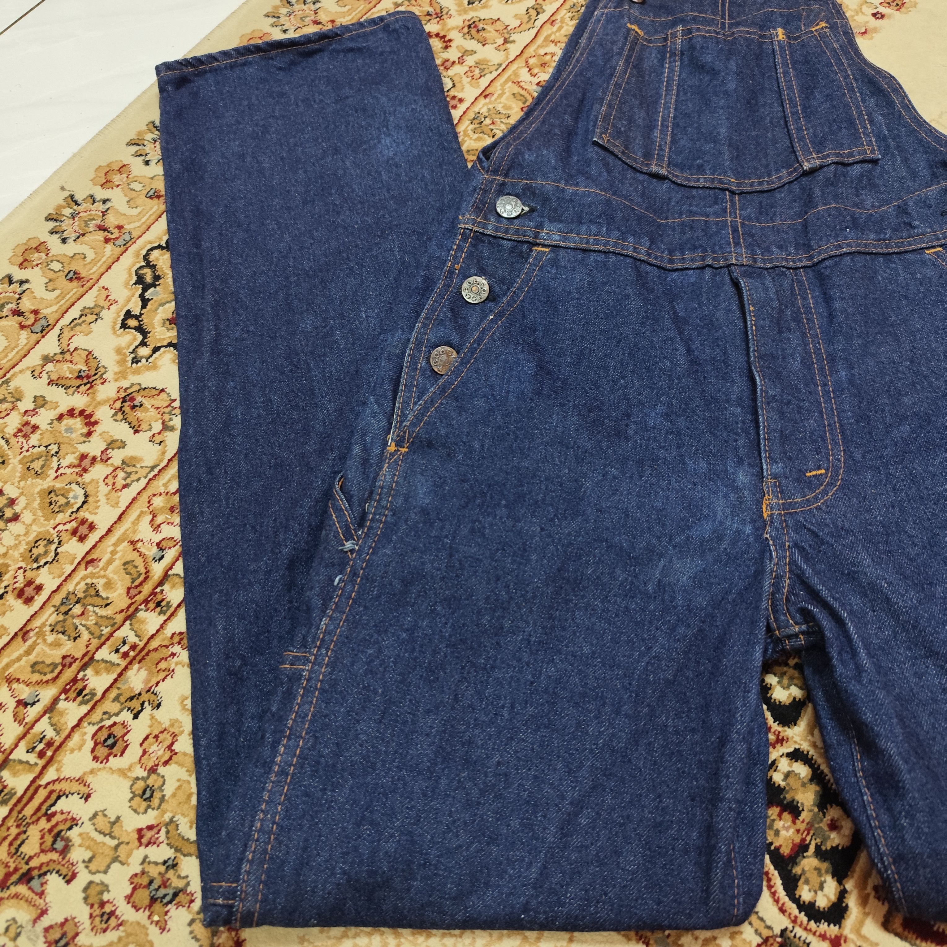 Japanese Brand × Vintage VINTAGE BOBSON OVERALLS AUTHENTIC WESTERN JEANS OVERALLS Size US 28 / EU 44 - 7 Thumbnail