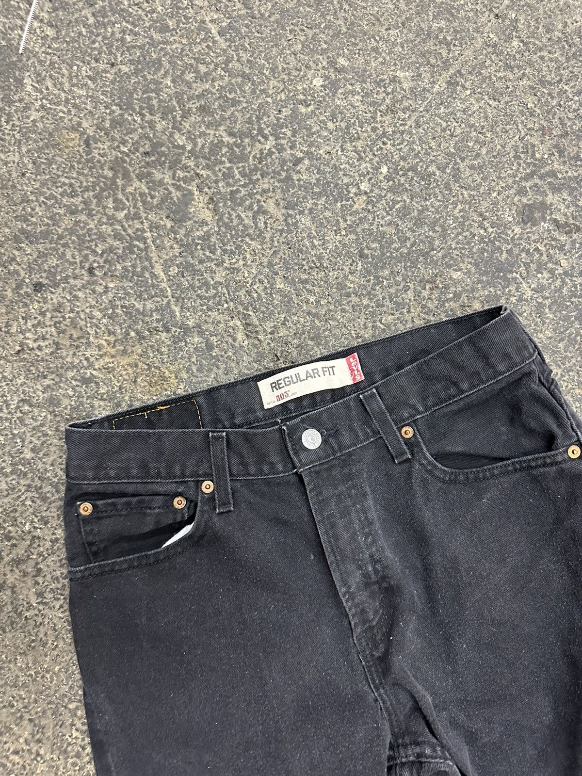 Other Y2K Levi’s black 505 jeans Size US 30 / EU 46 - 7 Thumbnail