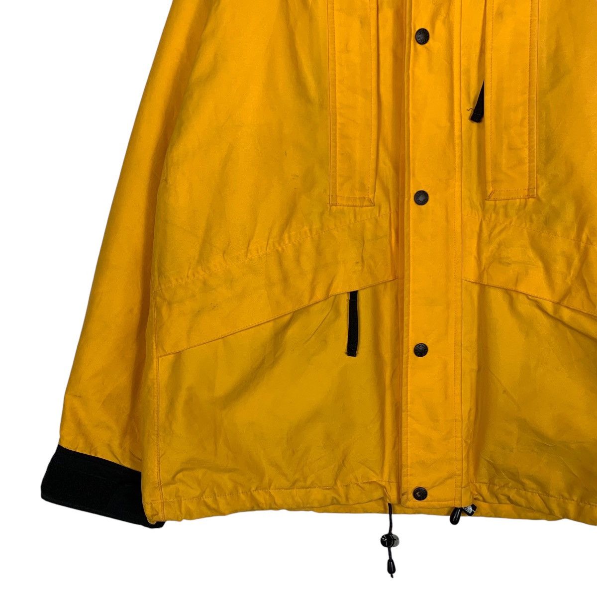 The North Face THE NORTH FACE Goretex Yellow Hooded Jacket #1420-C64 Size US L / EU 52-54 / 3 - 3 Thumbnail