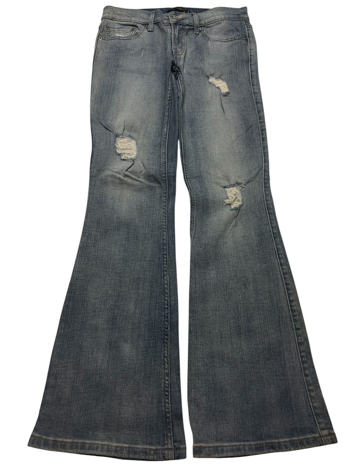 Levi's 💥BELL BOTTOM 90s💥TOO SUPERLOW 524 LEVI'S GRUNGE DISTRESS Size US 28 / EU 44 - 1 Thumbnail