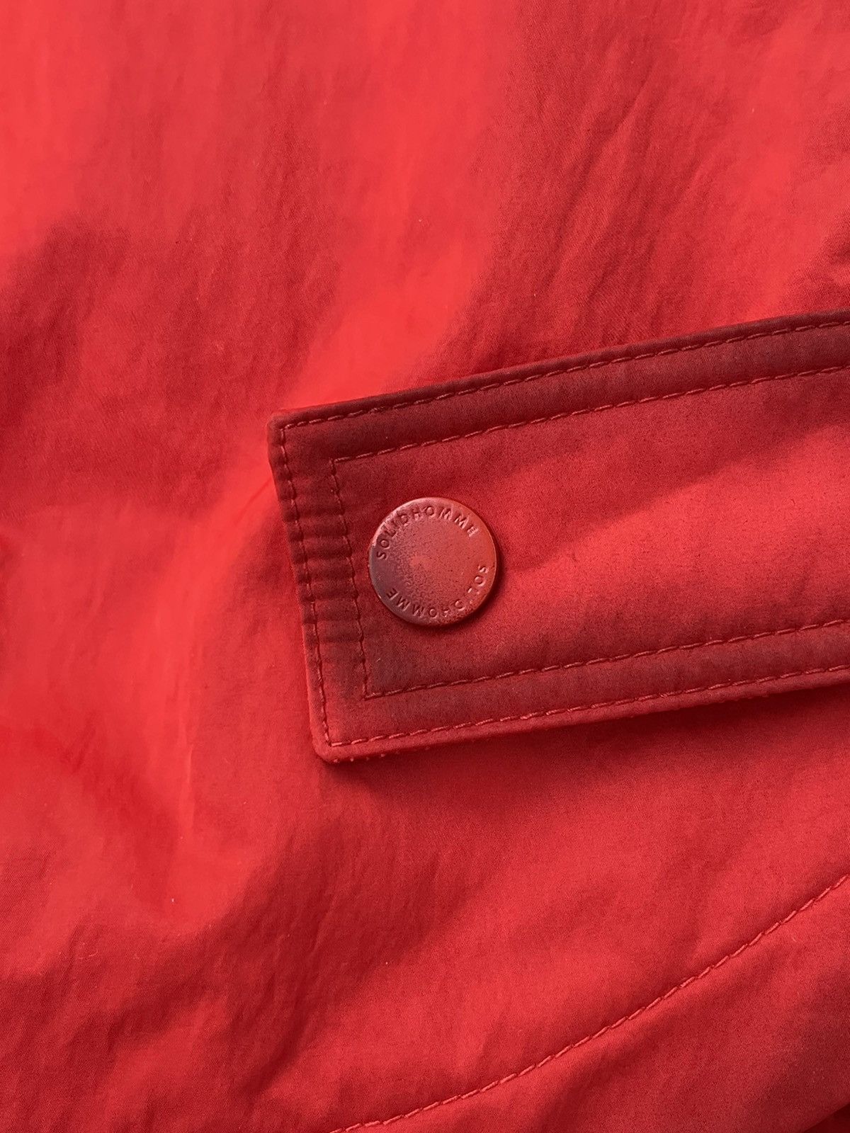 Solid Homme × Wooyoungmi !DS! SS23 Solid Homme Red Multipocket Bomber Size US M / EU 48-50 / 2 - 20 Thumbnail
