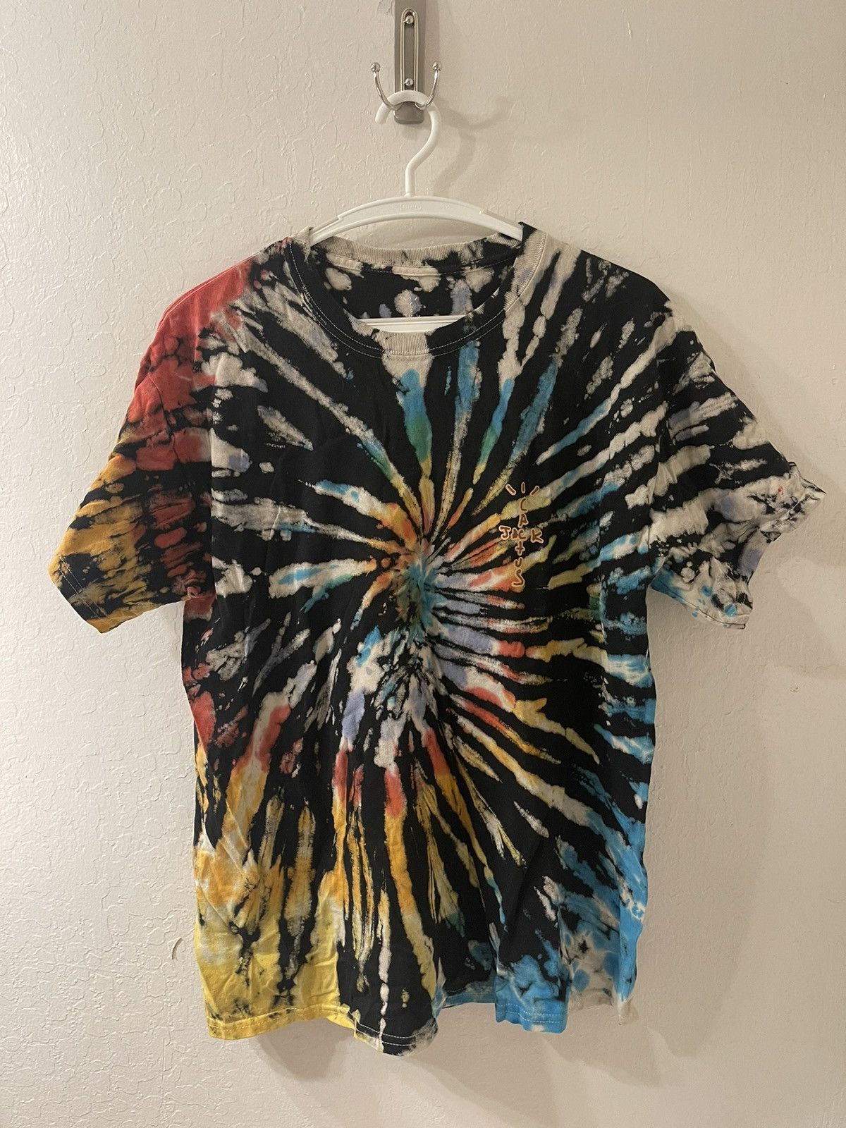 Travis Scott Tie Dye Travis Scott Highest in the Room tee Size US L / EU 52-54 / 3 - 1 Thumbnail