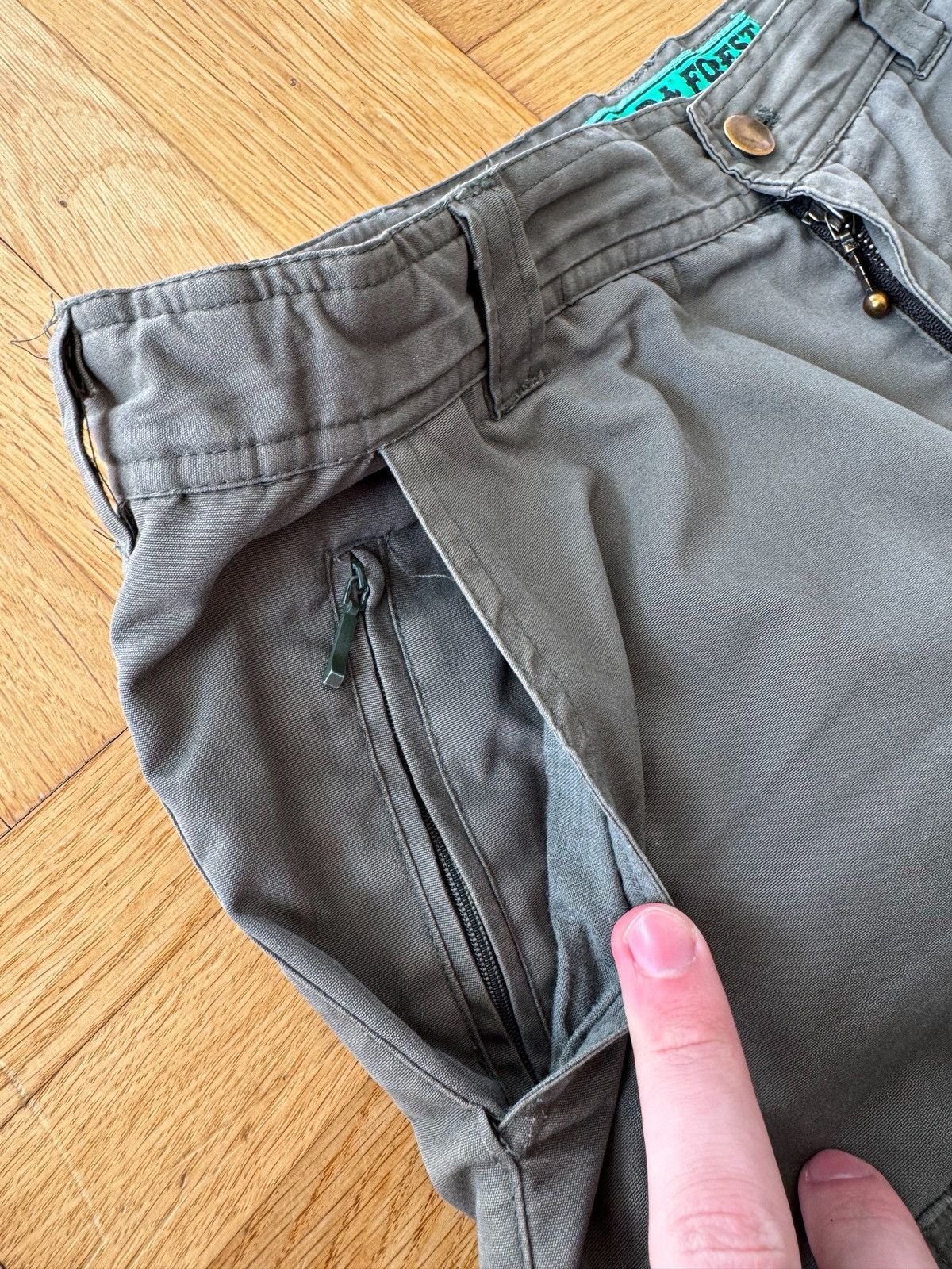 Other Vintage Wide-Leg Cargo Pants / Gorpcore Style /Archive 🔥 Size US 34 / EU 50 - 9 Thumbnail