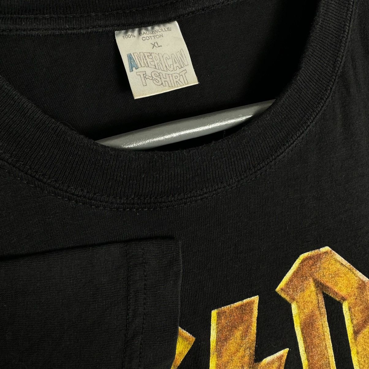 AC/DC Vintage 90s AC/DC Givin The Dog A Bone Euro T Shirt Size US XL / EU 56 / 4 - 3 Thumbnail