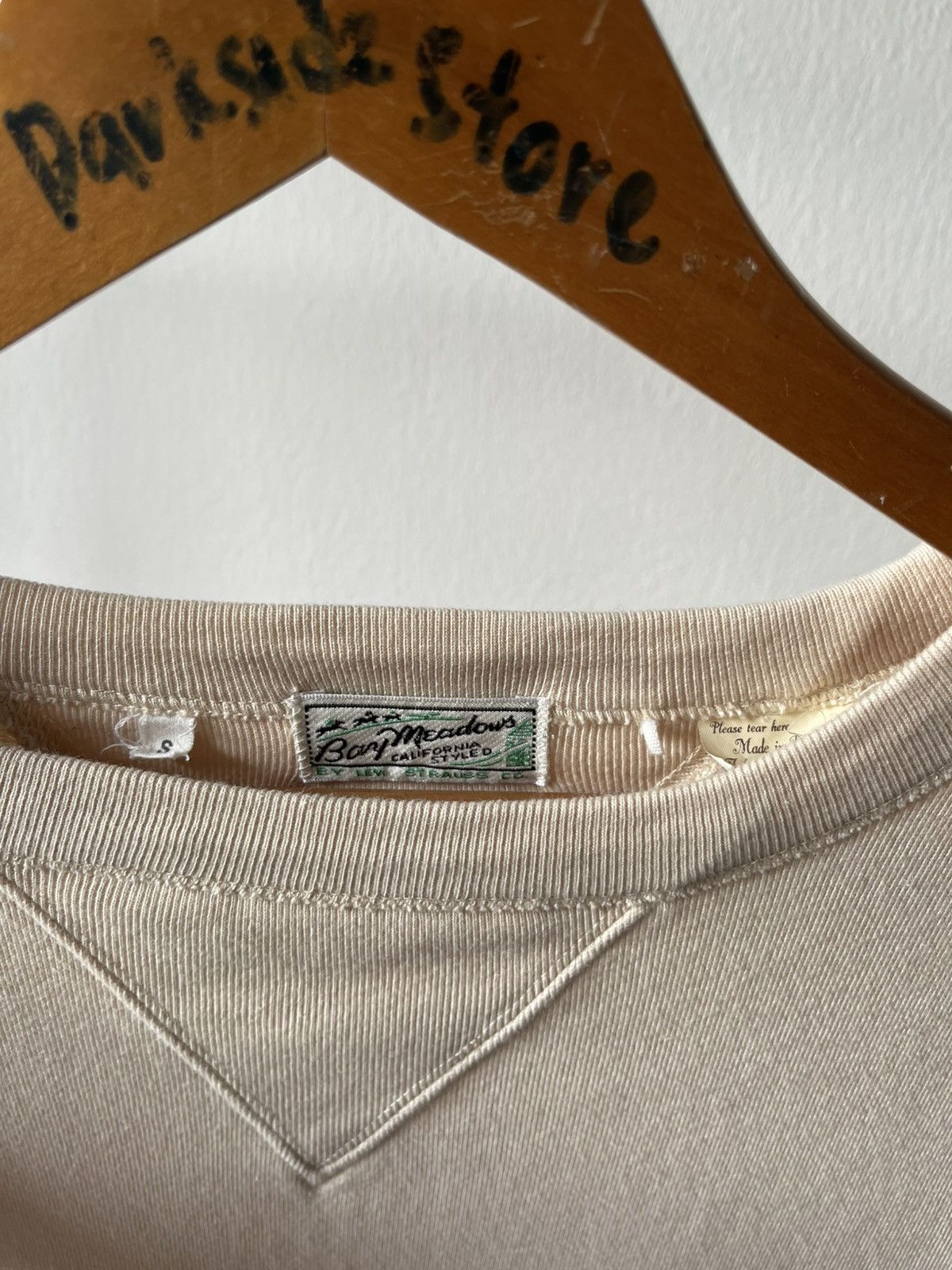 Levi's Vintage Clothing Bay meadows Levis Repro 50s Sweatshirt Size US M / EU 48-50 / 2 - 9 Thumbnail