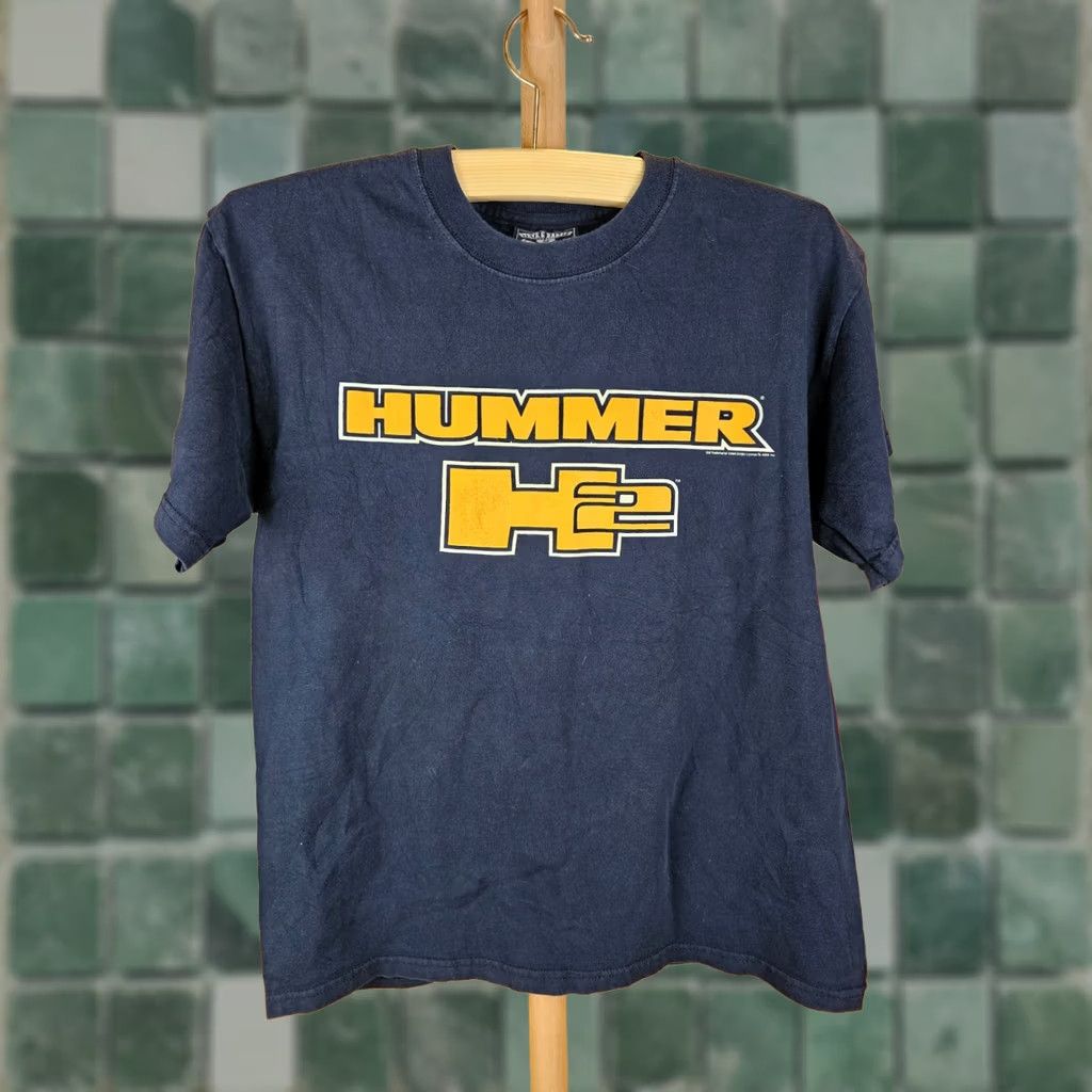 Vintage VINTAGE Y2K HUMMER H2 PROMO BLACK COTTON T-SHIRT SZ MEDIUM Mens Shirt M Black Cotton T-Shirt 20 inch Chest 25 inch Back 2000s Concert Theme Size US M / EU 48-50 / 2 - 1 Thumbnail