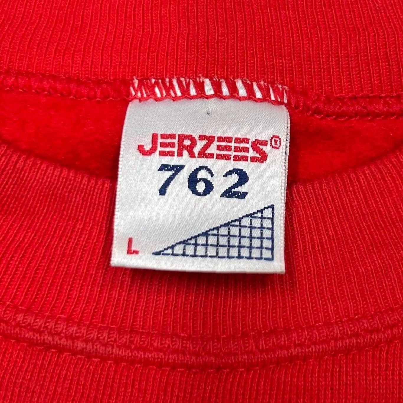 Jerzees VINTAGE Jerzees HUNTERHOUSE COLLEGE Graphic Crewneck Sweatshirt 90s Red Large Mens Shirt Logo Decade Size US L / EU 52-54 / 3 - 4 Thumbnail