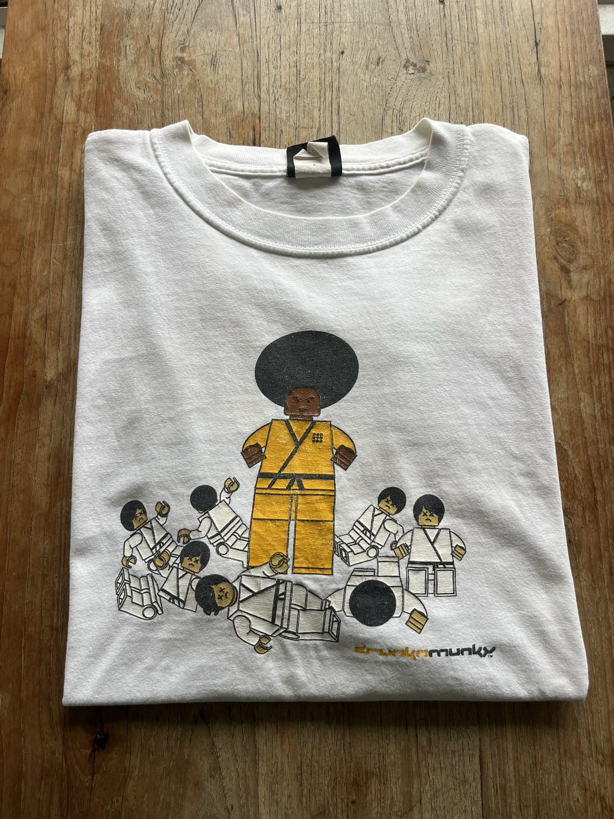 DrunknMunky × Vintage Vintage Drunknmunky karate Lego 00’s T-shirt Size US XL / EU 56 / 4 - 1 Thumbnail