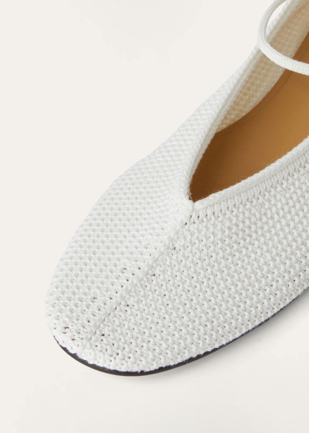 Loro Piana o1srvl11e0725 Bingin Crochet Ballerinas Flats in White Size US 11 / IT 41 - 6 Thumbnail