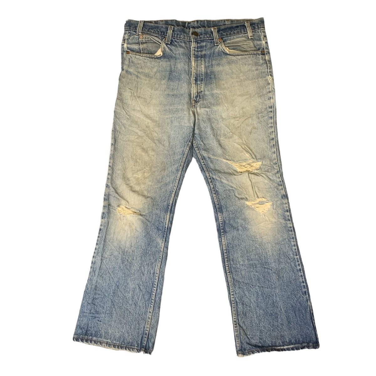Rare Vintage Levi’s Orange Tab Distressed Bootcut Denim