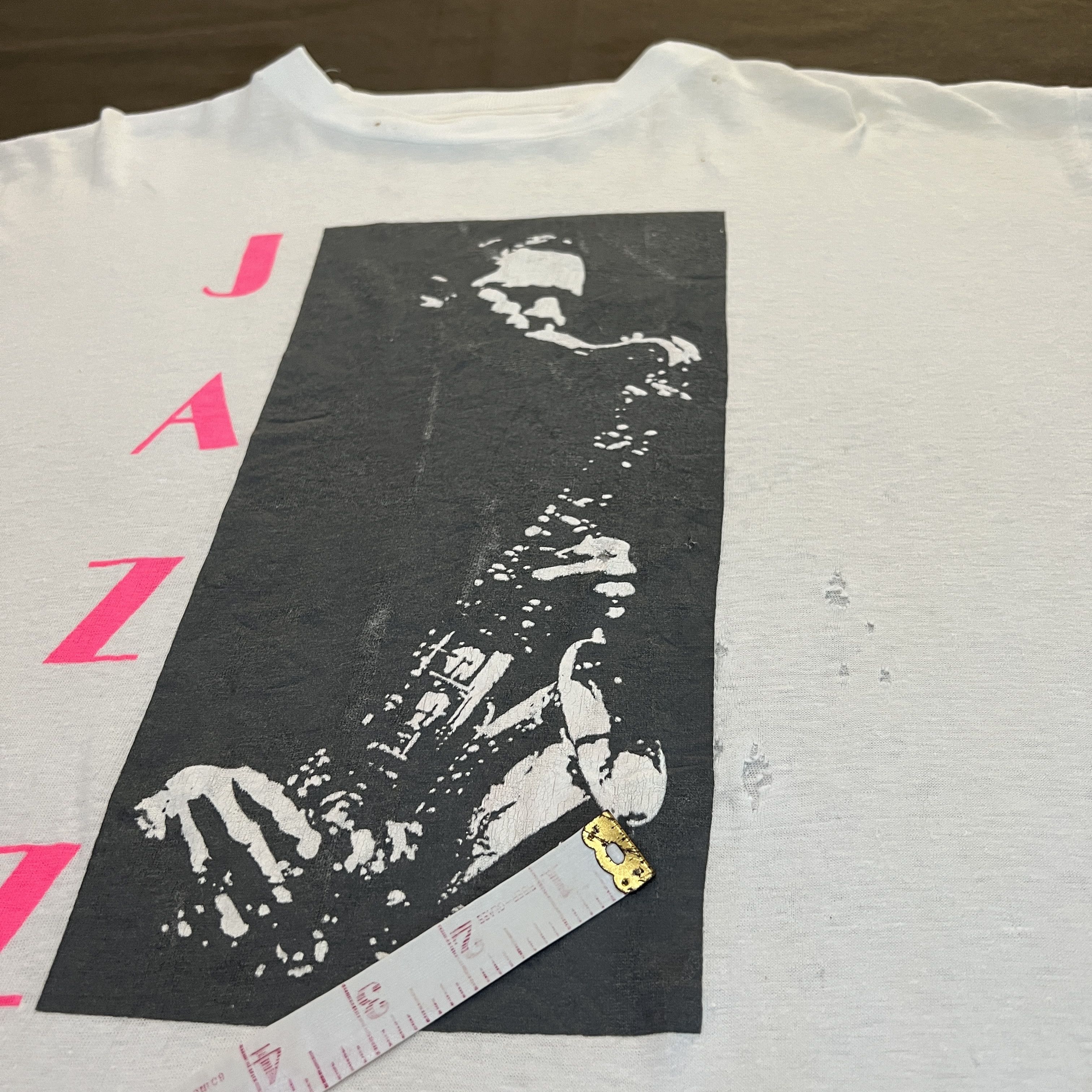 Band Tees × Vintage Vintage 90s Jazz John Coltrane Tee saxophonist XL Size US XL / EU 56 / 4 - 5 Thumbnail