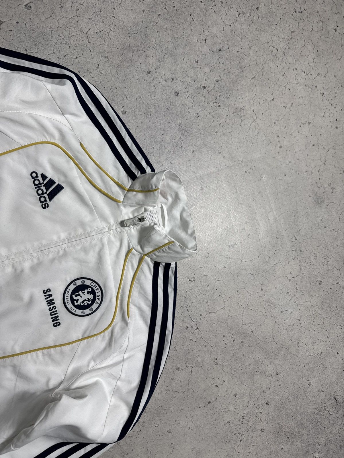 Adidas Adidas FC Chelsea Vintage Nylon Track Jacket Football Size US XS / EU 42 / 0 - 4 Thumbnail