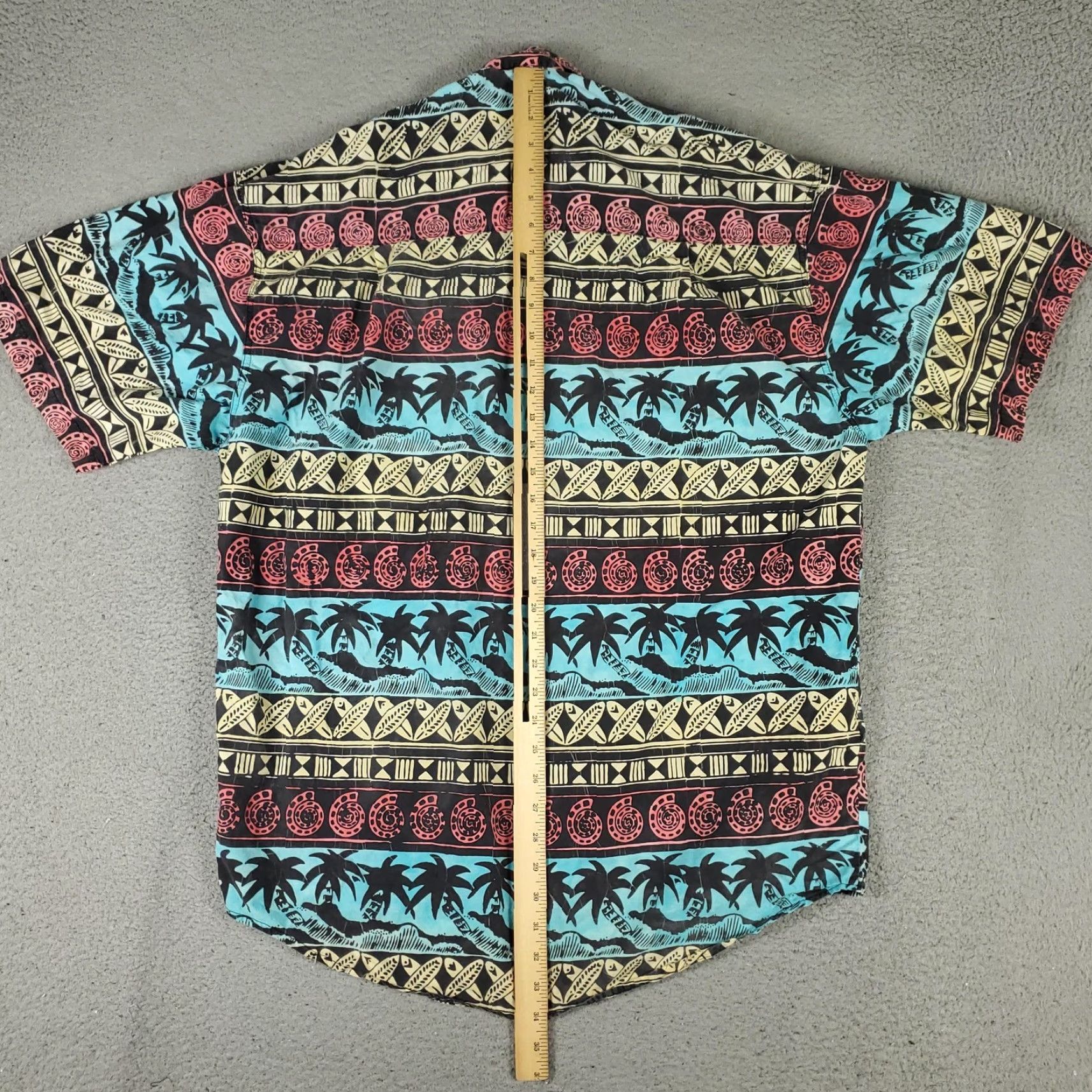 Vintage VINTAGE Rum Reggae Hawaiian Shirt Mens XL Short Sleeve Button-Up Tropical Beach 00s Size US XL / EU 56 / 4 - 4 Thumbnail