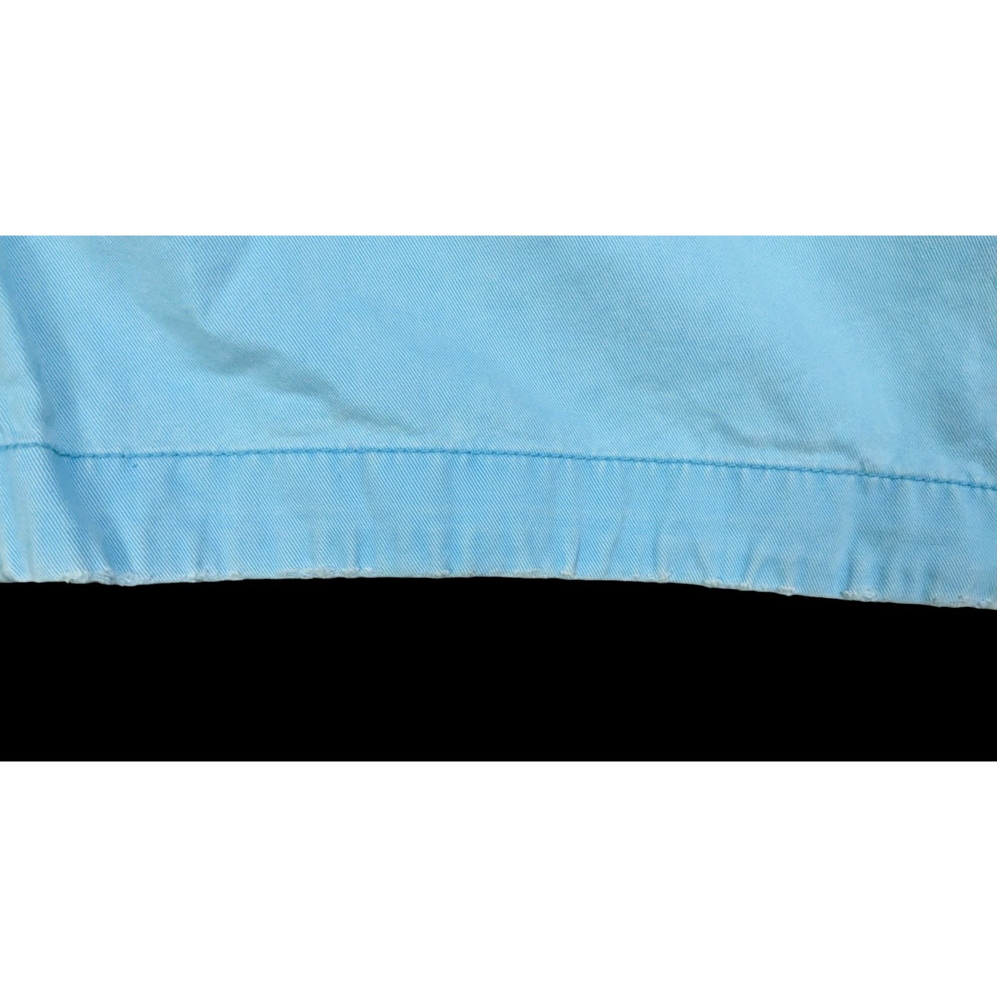 Hollister Preppy Light Blue Summer Shorts by Hollister Size US 32 / EU 48 - 6 Thumbnail