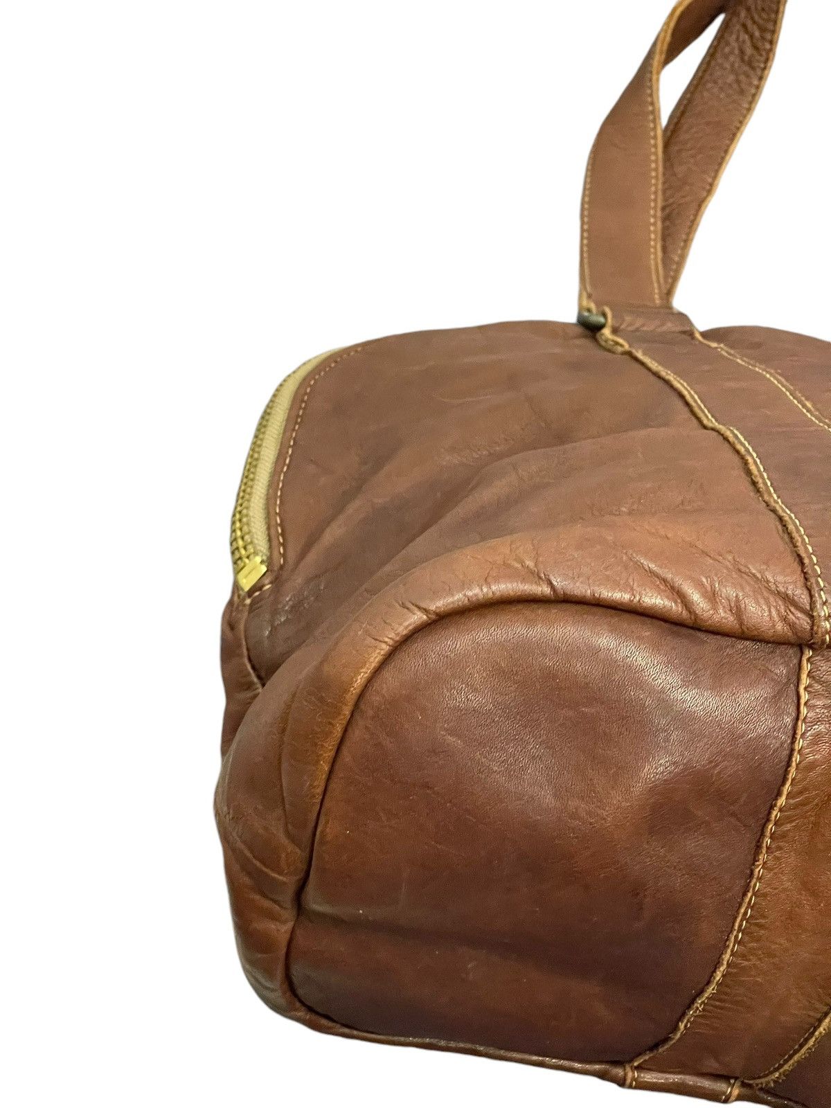 Genuine Leather Full Leather Patina B&Y United Arrows Tote Shoulder Bag 1🟩1 Size ONE SIZE - 8 Thumbnail