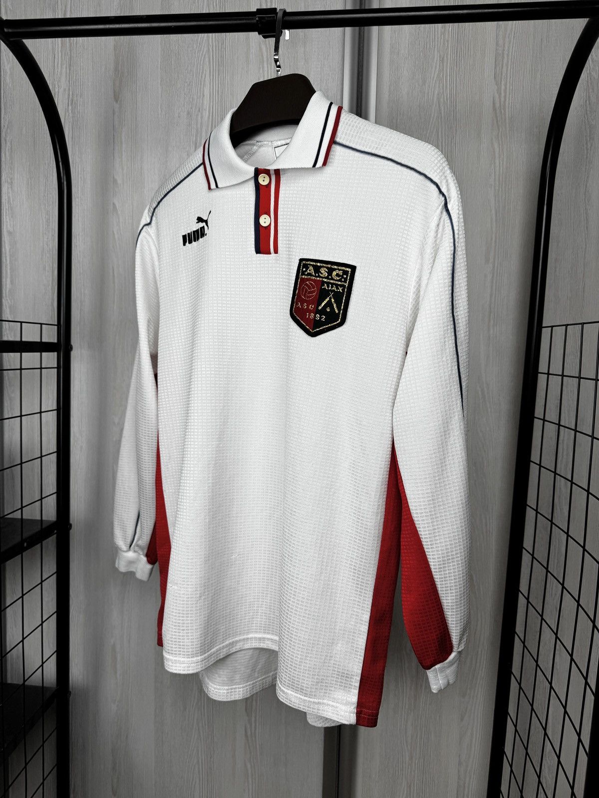 Puma Puma A.S.C Ajax Sportsman Combinatie 1892 Jersey blokecore Size US S / EU 44-46 / 1 - 8 Thumbnail